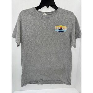 Ft. Walton Beach Shirt Men's Size Medium Gray Short Sleeve T Shirt